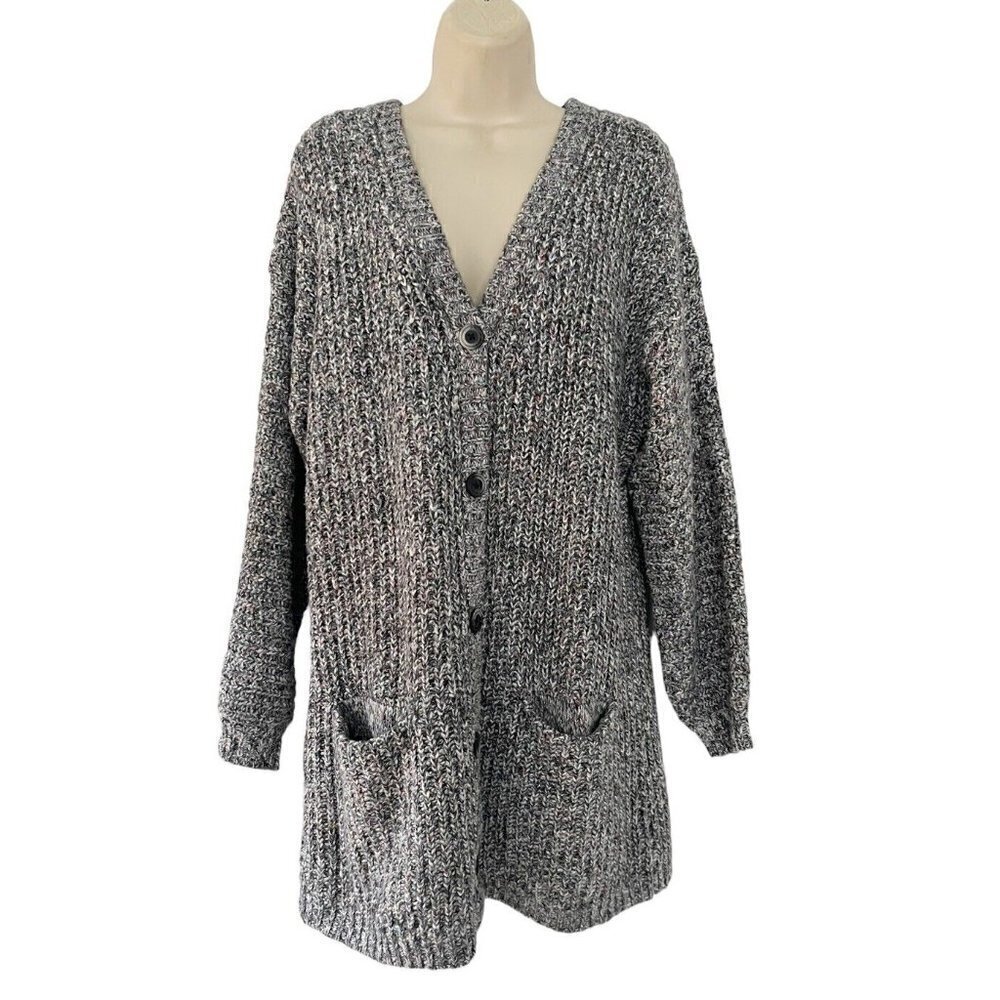 Cabi Women's Sz S Embrace Longline Chunky Knit Slouchy Cardigan Sweater #3663